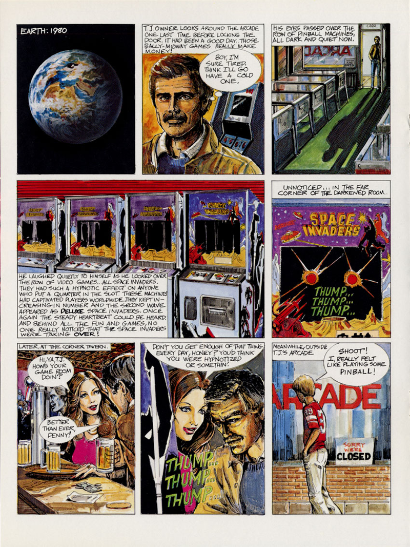Illustration for article titled The Giant Alien Dick Machines of Space Invaders Pinball